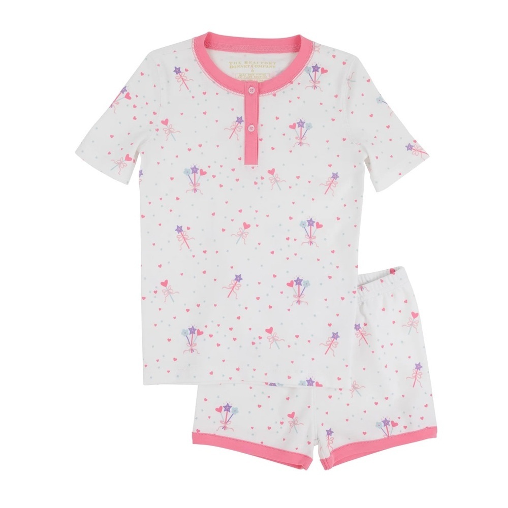TBBC Sara Jane's Shorts sleeve Set Fairy Dust Sprinkles Romany Rose toddler girl